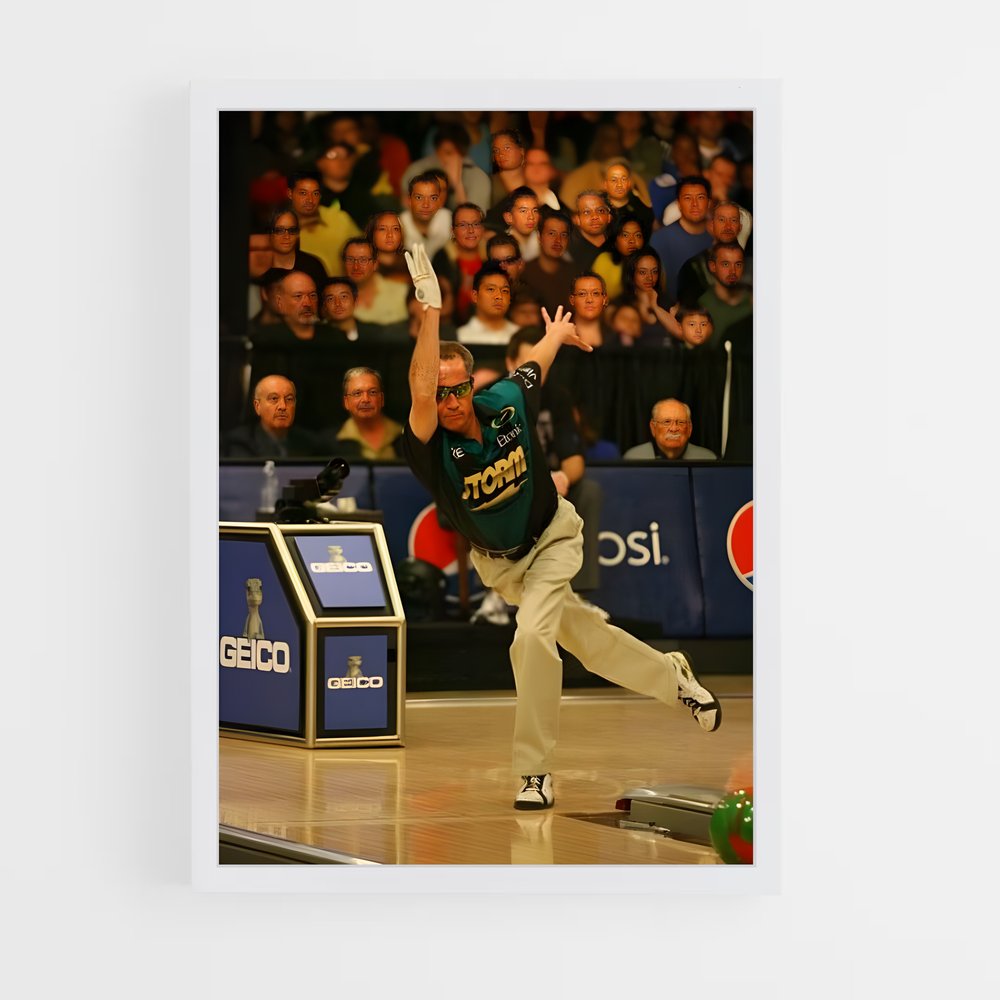 Poster Pete de weber Strike – affiche Bowling (vue 3)